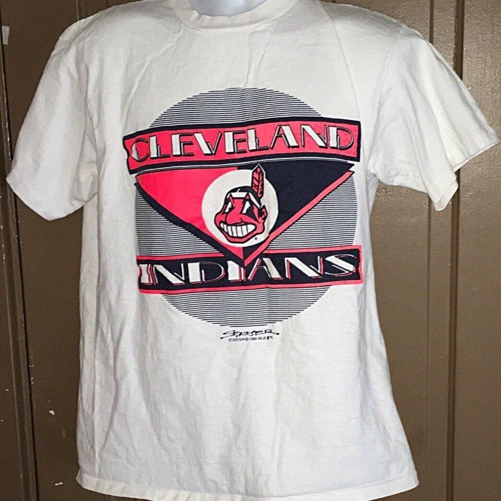 1990 Cleveland Indians Sta Rter Single Stitch Shirt Collection Tee